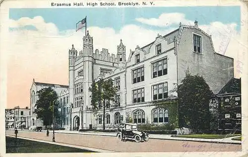 AK - USA Erasmuss Hall, High School, Brookly N.Y. 1921
