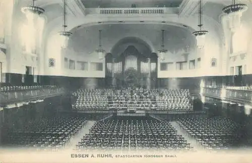 AK - Essen an der Ruhr Stadtgarten (Grosser Saal)  1908