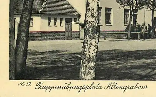 AK - Truppenübungsplatz Altengrabow bei Dörnitz versandt 1942