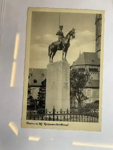 AK - Denkmal Bonn Husarendenkmal mit Kirche nicht versandt