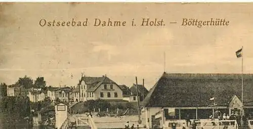 AK - Ostseebad Dahme i. Holst. - Böttgerhütte versandt 1912