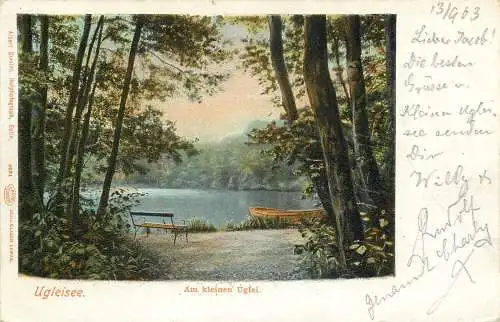 Ansichtskarte Ugleisee Schleswig Holstein versandt 1903
