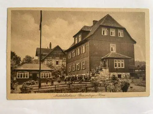 Ansichtskarte Mittelelbehaus Braunlage im Harz Außenansicht nicht versandt