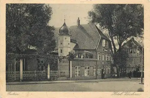 Ansichtskarte Eutin Hotel Vosshaus versandt 1927