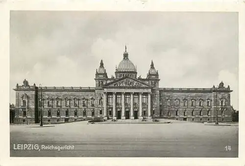 Ansichtskarte Leipzig Reichsgericht Echtfoto nicht versandt