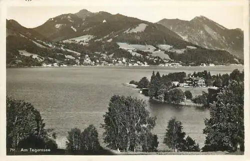 Ansichtskarte Tegernsee Echtfoto nicht versandt