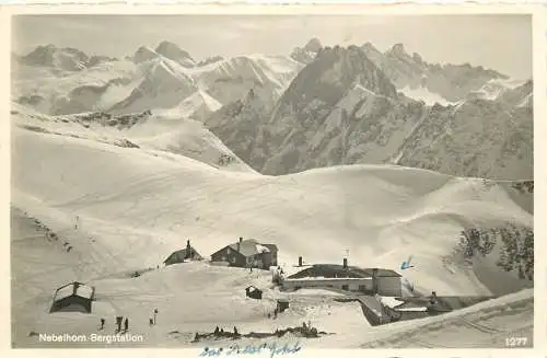 Ansichtskarte Oberstdorf Nebelhorn Bergstation nicht versandt