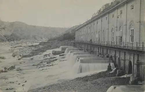 Ansichtskarte Wasserkraftwerk nicht versandt