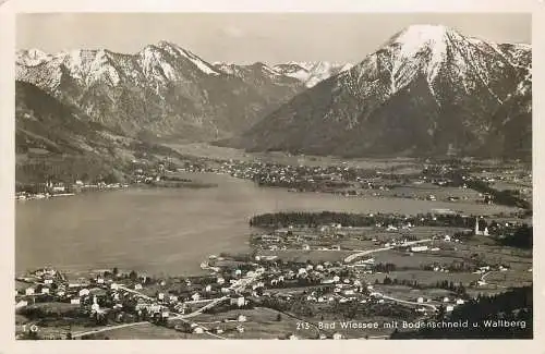 Ansichtskarte Bad Wiessee mit Bodenschneid u. Wallberg nicht versandt