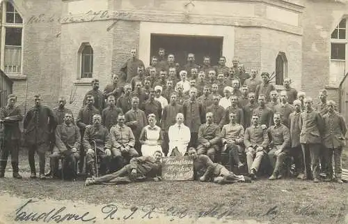 AK - Feldpost Vereinstreffen 1918