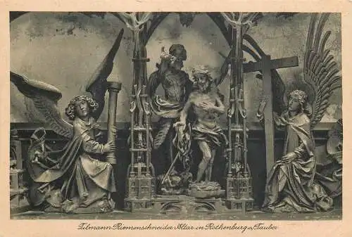 AK - Tilmann Riemenschneider Altar in Rothenburg / Tauber