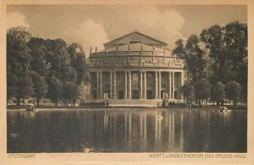 AK - Stuttgart Württ. Landestheater Das Grosse Haus