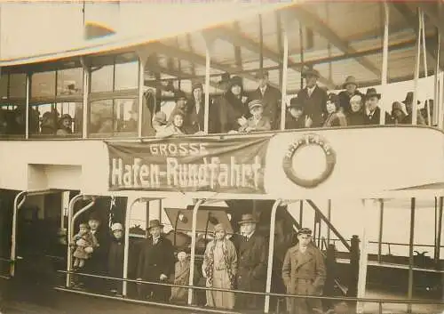 AK - Hamburg Die grosse Hafen Rundfahrt nicht versandt