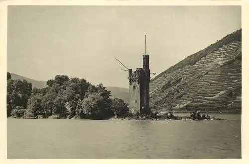 AK - Der Mäuseturm im Rhein bei Binden nicht versandt