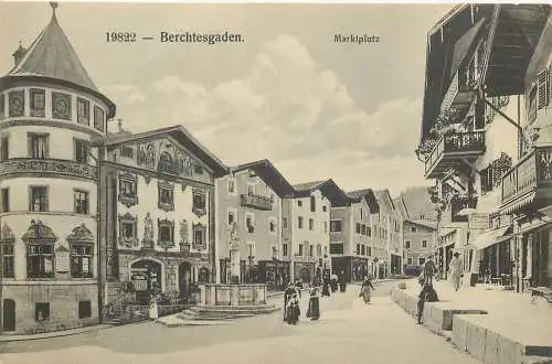 AK - Berchtesgaden Marktplatz nicht versandt