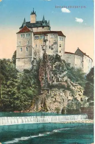AK - Schloss Kriebstein nicht versandt