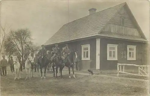 AK - Soldaten auf dem Pferd