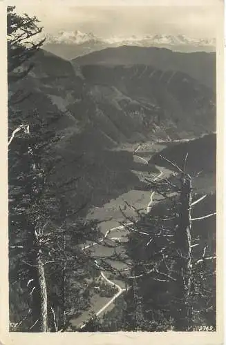 AK - Blick v. Seeberg ins Ursprungtal b. Bzell versandt 1932