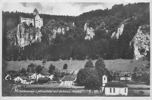AK - Nusshausen i. Altmühltal mit Schloss Prunn versandt 1930