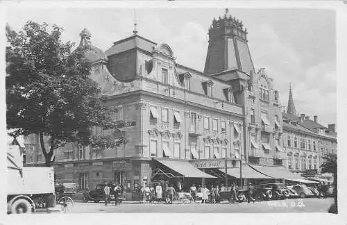 AK - Wels Oberösterreich Hotel und Cafe Greif nicht versandt