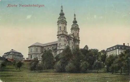 AK - Kirche Vierzehnheiligen versandt 1926