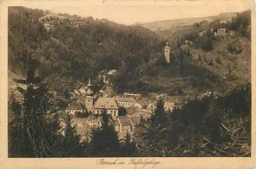 AK - Bad Berneck im Fichtelgebirge Panorama versandt