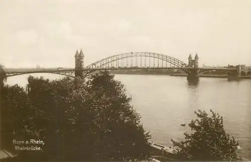 AK - Bonn am Rhein Rheinbrücke nicht versandt