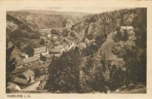 AK - Rübeland im Harz Panorama nicht versandt