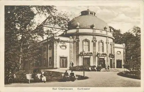 AK - Bad Oeynhausen Kurtheater versandt 1926