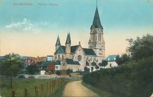 AK - Bad Neuenahr Katholische Kirche Rosenkranzkirche versandt 1911