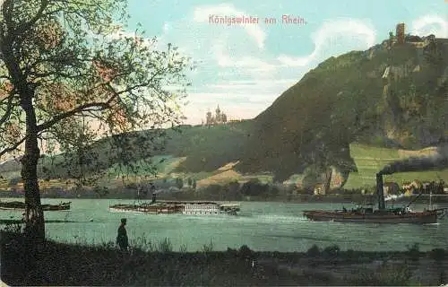 AK - Königswinter am Rhein versandt 1910