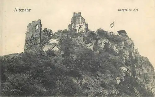 AK - Altenahr Burgruine Are versandt 1911