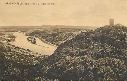 AK - Drachenfels Blick von der Wolkenburg nicht versandt