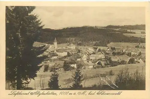 AK - Luftkurort Altglashütten im bad. Schwarzwald