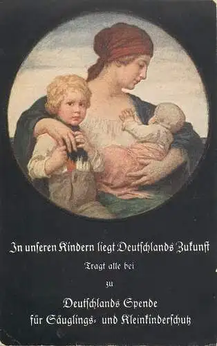 AK - Deutschlands Spende für Säuglings- und Kleinkinderschutz Bayern