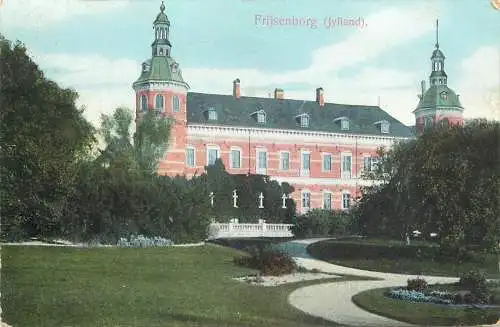 AK - Frijsenborg (Jylland) versandt 1911