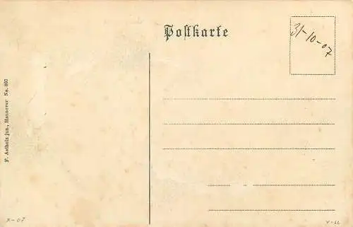 AK - Hannover Georgstrasse nicht versandt 1907