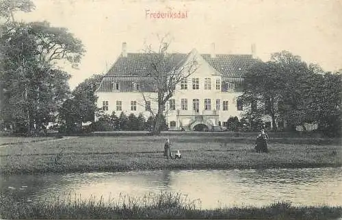 AK - Harpelunde Dänemark Frederiksdal Herrenhaus versandt 1907