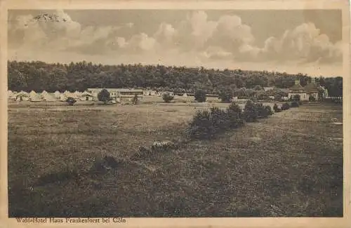 AK - Wald Hotel Haus Frankenforst bei Köln versandt