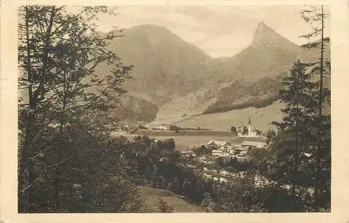 AK - Dorf Kreuth mit Leonhardstein 1452 m versandt 1945