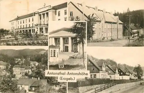 AK - Antonsthal-Antonshöhe (Erzgebirge) versandt 1958