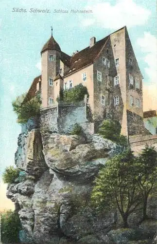 AK - Sächs. Schweiz Schloss Hohnstein nicht versandt