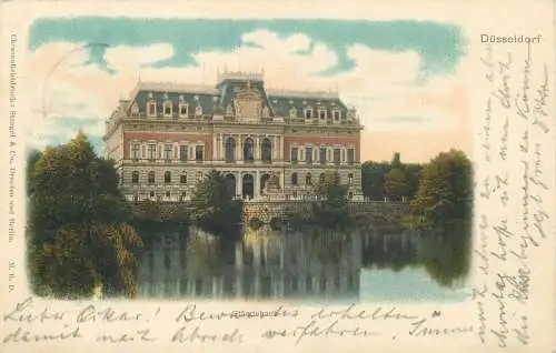 AK - Düsseldorf Ständehaus versandt 1905