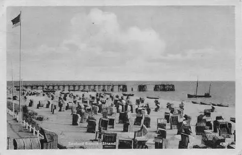 AK - Seebad Bansin Strand versandt 1955