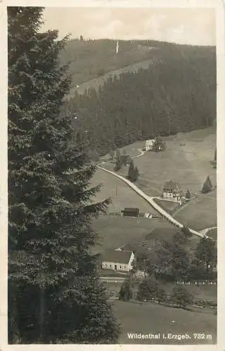 AK - Wildenthal im Erzgebirge 732 m versandt 1942