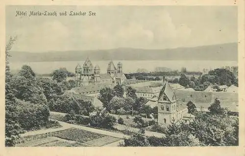 AK - Glees Abtei Maria-Laach und Laacher See nicht versandt