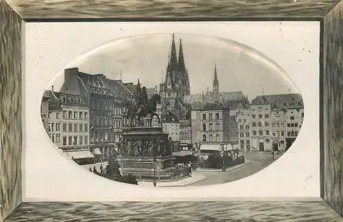 AK - Köln Heumarkt mit Denkmal nicht versandt