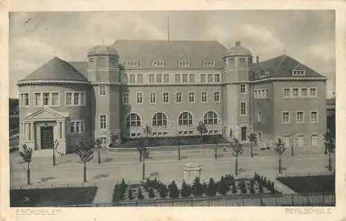 AK - Eschweiler Realschule versandt 1915