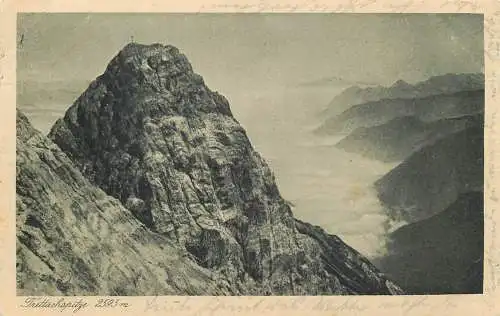 AK - Trettachspitze 2595m versandt 1894