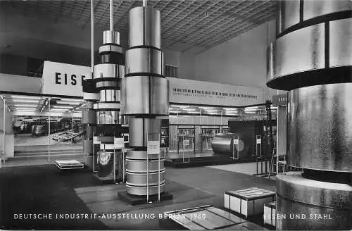 AK - Deutsche Industrie Ausstellung Berlin 1960 Eisen und Stahl